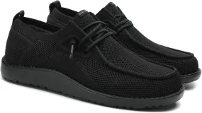 1TAZERO Men Wide Width Slip On Shoes Loafer with Arch Support Insoles Men Casual Shoes for Plantar Fasciiti with Arch Support