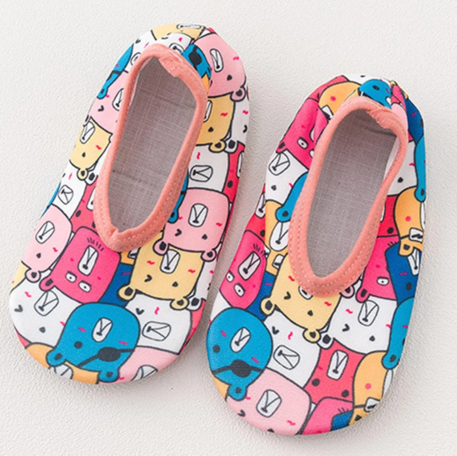 8 Toddler Shoes Girls Girls Kids Swim Aqua Socks Barefoot Non-Slip Shoes Baby Boys 18 24 Flashing Shoes
