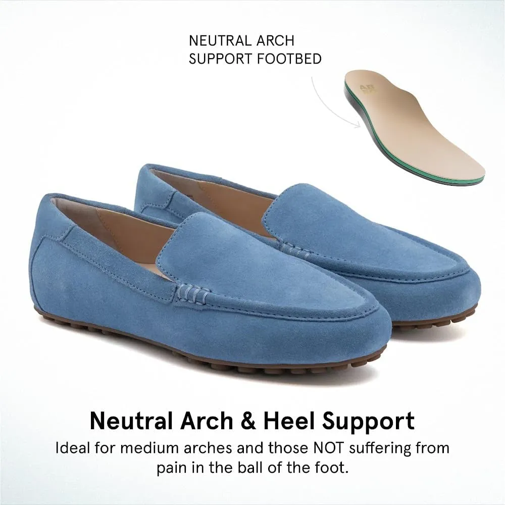 ABEO Harbor Womens Loafers | Arch Support Loafers for Women | Dress Shoes Women | Built-in Orthtotic Insole