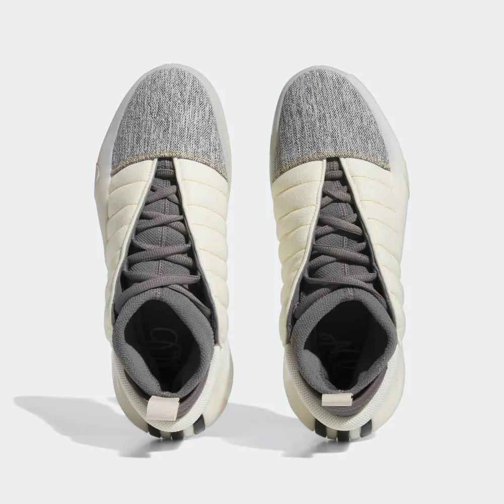 adidas James Harden Volume 7 Mens Basketball Shoes in Cream White