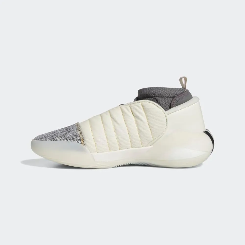 adidas James Harden Volume 7 Mens Basketball Shoes in Cream White