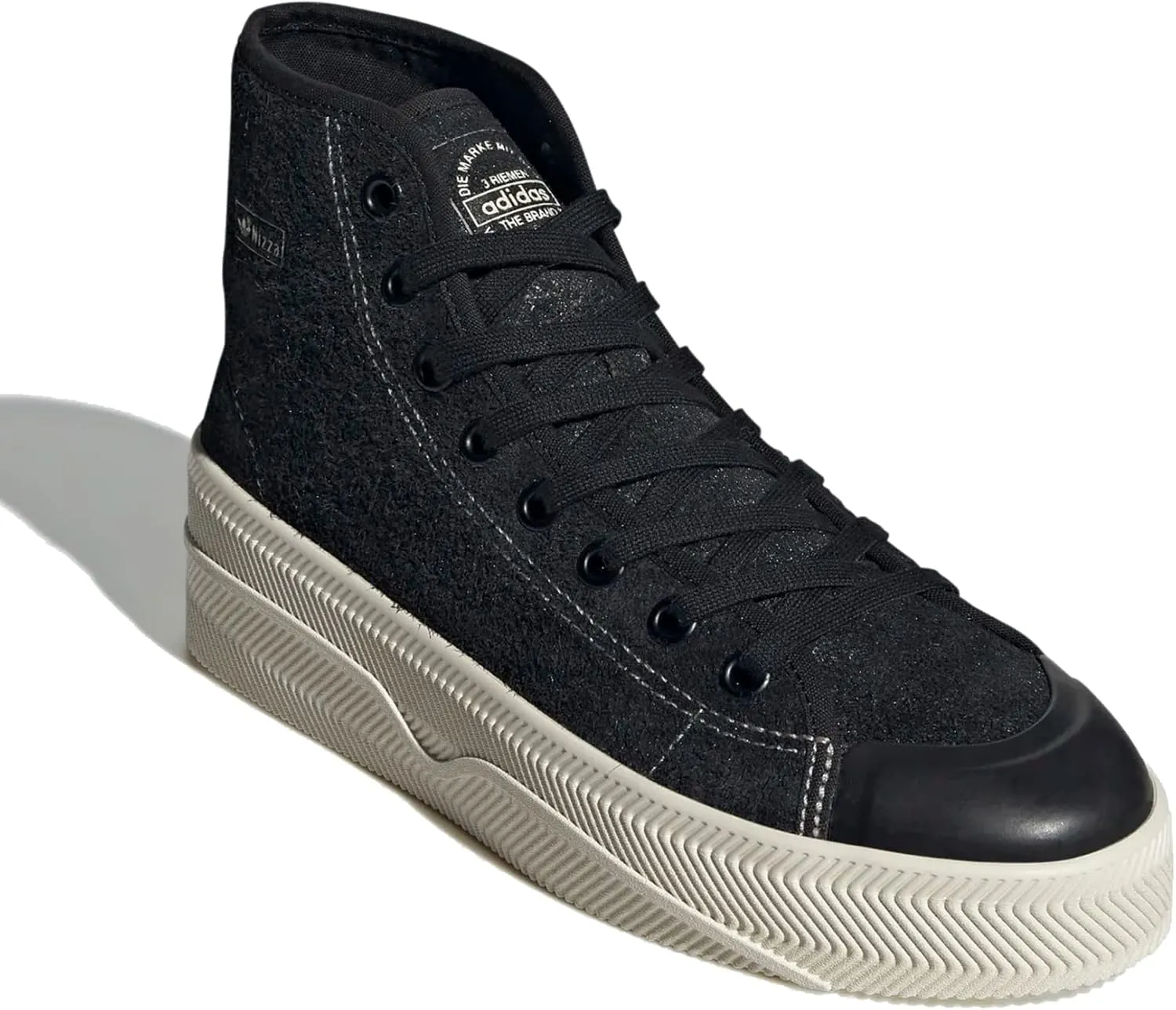 adidas Mens Nizza 2 Leather High Top Sneaker