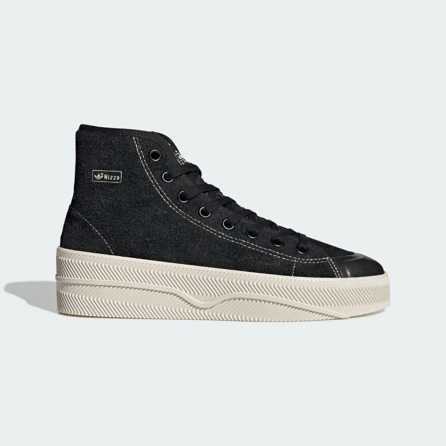 adidas Mens Nizza 2 Leather High Top Sneaker