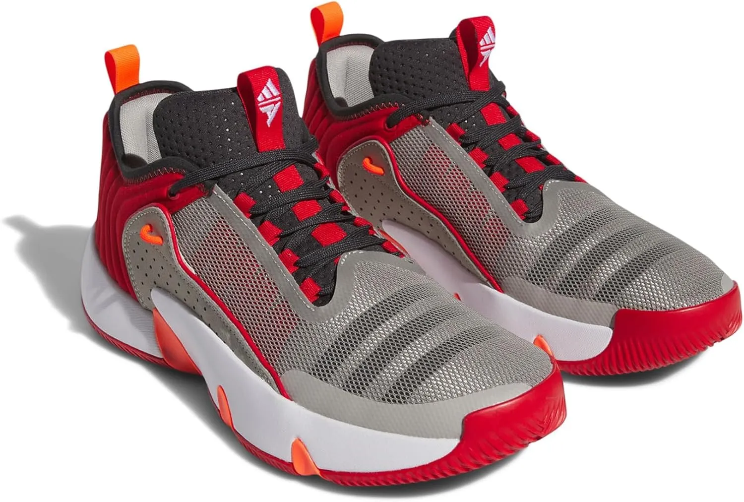 adidas Mens Trae Unlimited Basketball Sneakers Shoes - Grey - Size 8 M