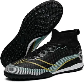 AMZ BSHIDA Soccer Cleats for Mens Turf Soccer Shoes Indoor Football Training Sneaker Size 6.5-11.5
