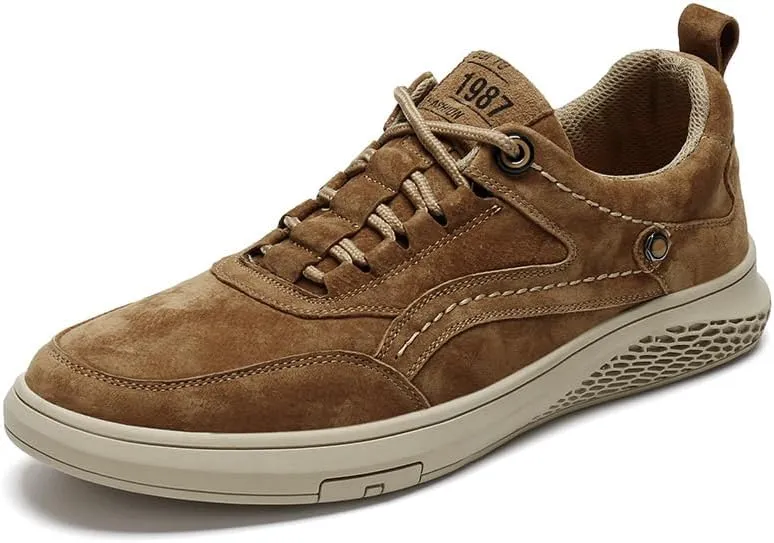 Asifn Mens Casual Walking Shoes Breathable Soft Sneakers Lightweight Non-Slip Driving Shoes Fashion Work Shoes