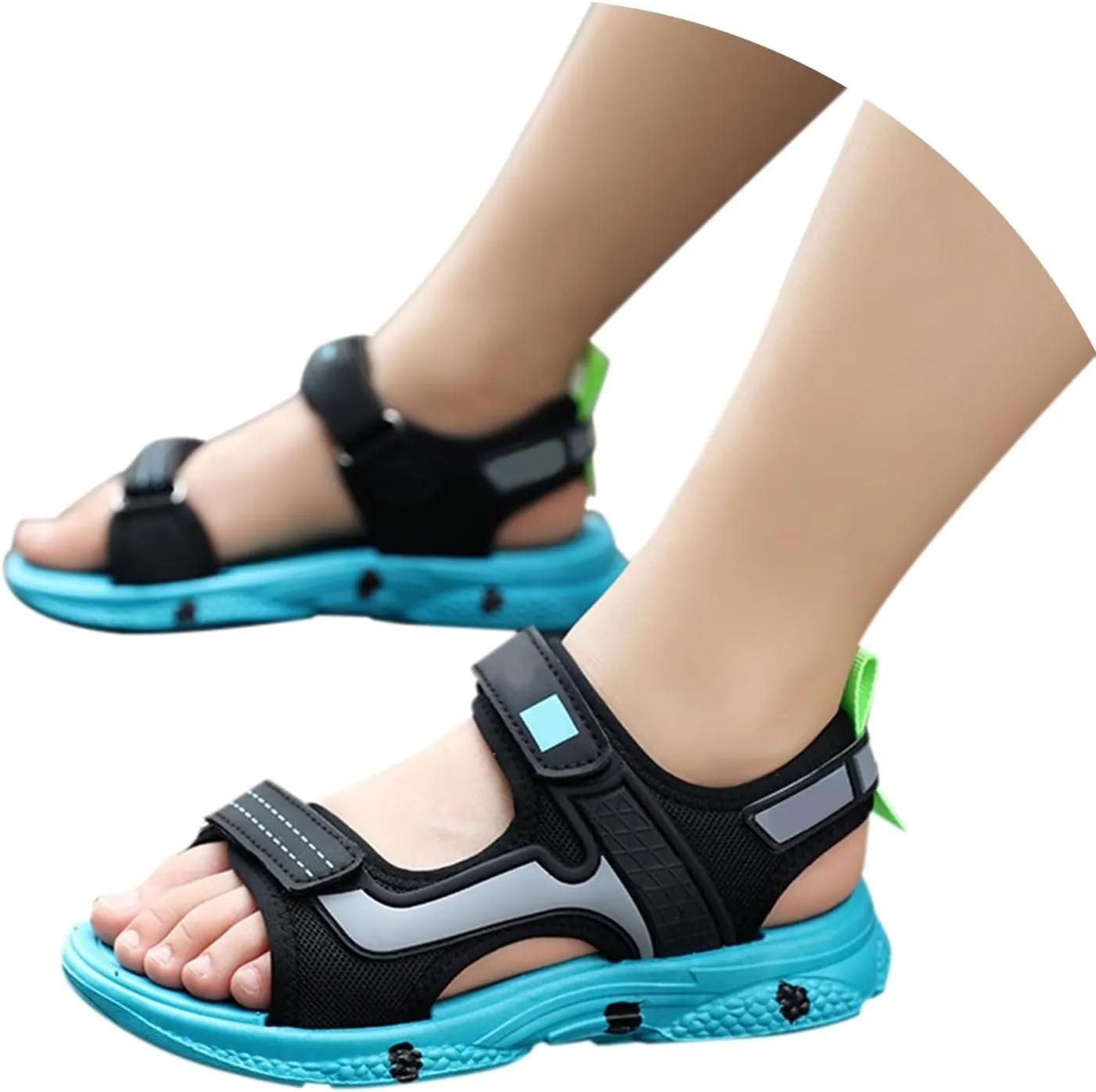 Baby Boys Summer Sandals Spring Summer Autumn Children's Beach Shoes Children's Soft Bottom Non Slip Flat Sandals