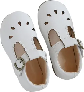 Baby Infant Leather Mary Jane Sandals Soft Close Toe Ankle Summer Shoes Toddler Boys Girls Kids School Dress Sandals