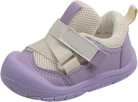 Baby Mesh Sneakers Toddler Boys Girls First Walkers Solid Sneakers Prewalkers Rubber Sole Comfortable Flat Shoes