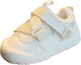 Baby Mesh Sneakers Toddler Boys Girls First Walkers Solid Sneakers Prewalkers Rubber Sole Comfortable Flat Shoes