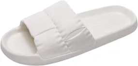 Bathroom Slippers Men's Non-Slip Indoor Home House Beach Shoes Cloud Sandals Comfy Indoor Outdoor Slides Unisex