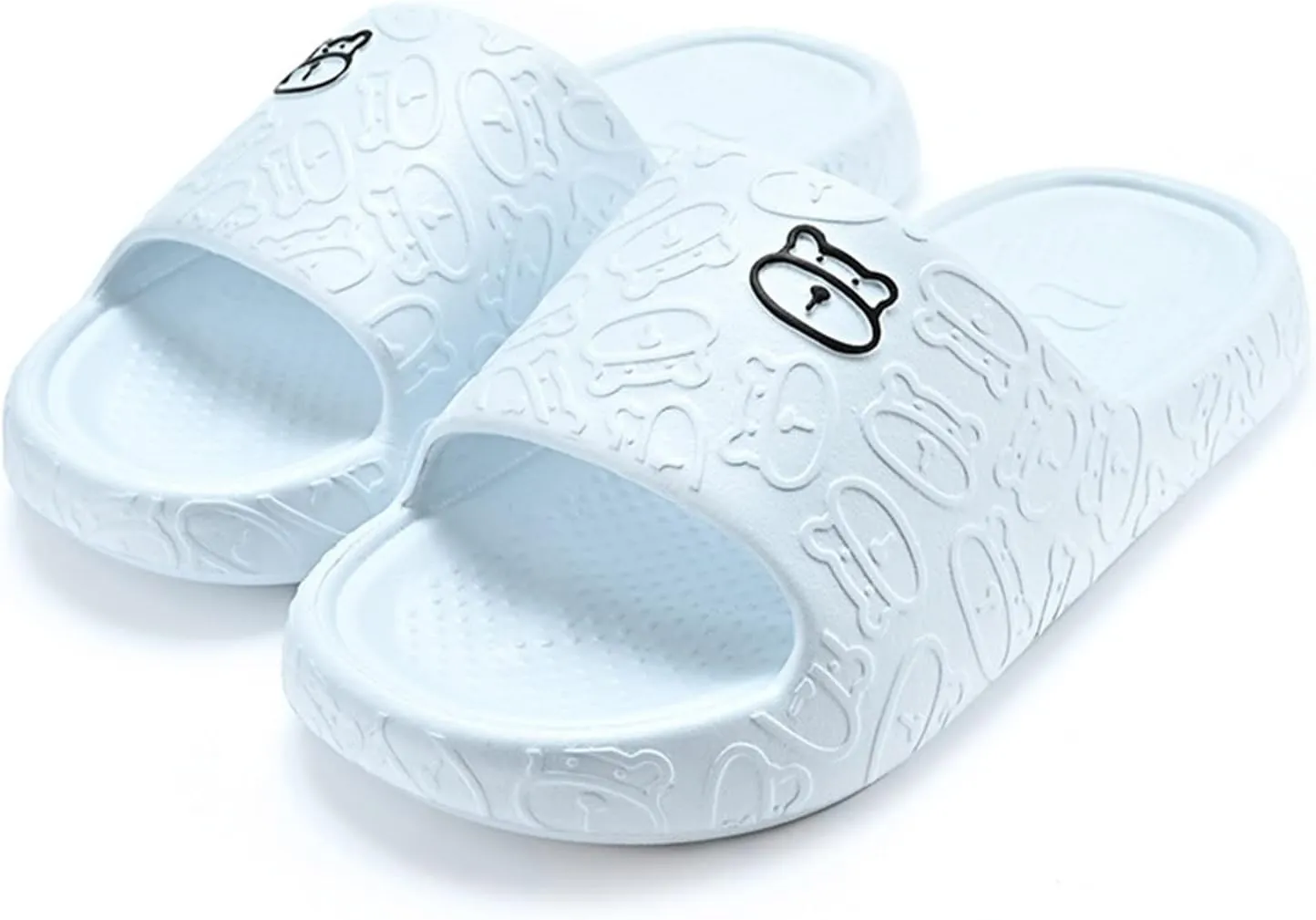 Bathroom Slippers Rubber Sandals for Women Shower Shoes for Living Room Pool Beach Spa Public Showers