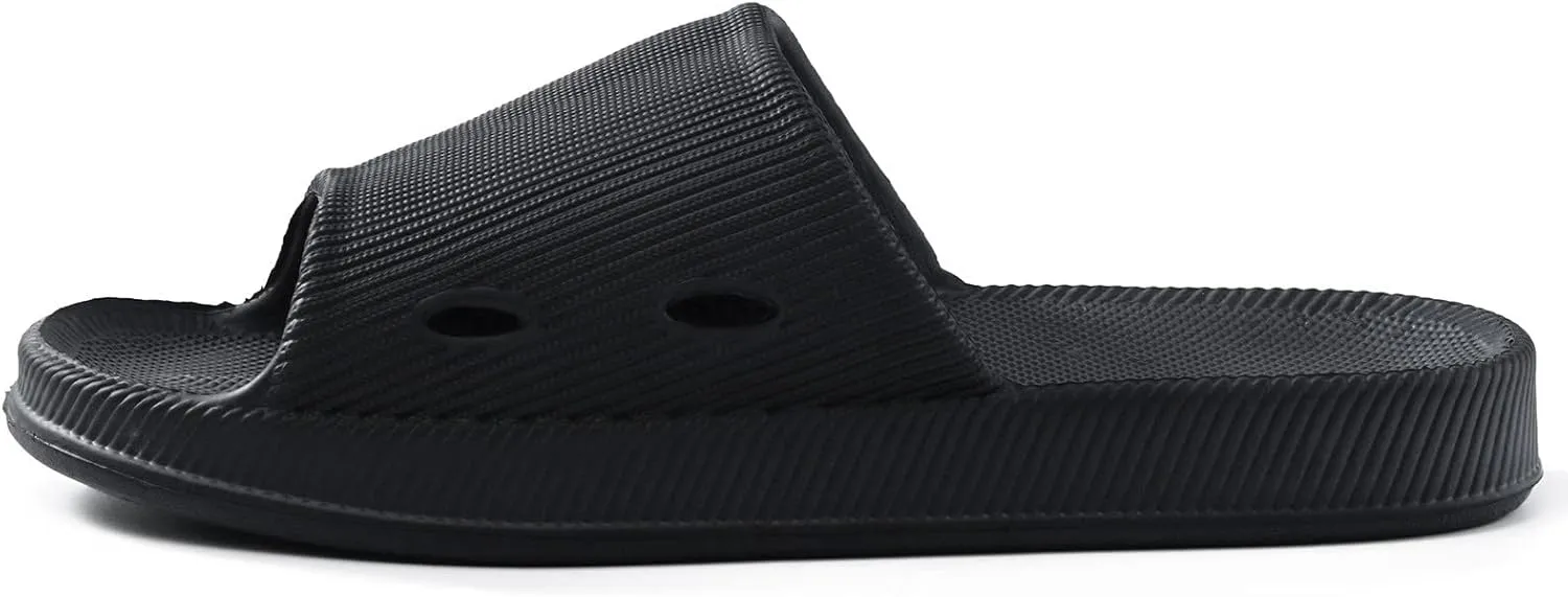 Bathroom Slippers Women and Men Non Slip Slides Shower Shoes for Living Room Pool Beach Spa Public Showers