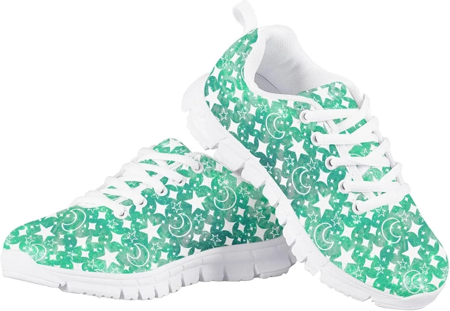 Bengbobar Sneakers for Kids Christmas Athletic Lightweight Breathable Shoes Boys Girls Comfort Holiday Running Shoes Kids