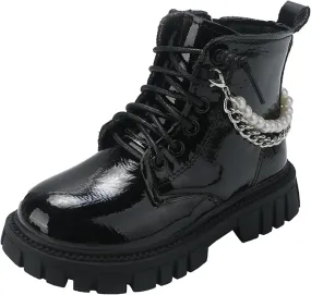 Boots for Girls, Kids Cowboy Unisex Walking Boots for Girls Cowgirl Fashion Western Ankle Boots Shoes Princess Booties