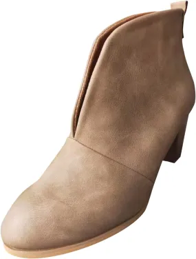 Boots for Women Suede Flat Short Ankle Booties Retro Fringe Boots Winter Round Toe Roman Fringe Short Flat Shoes 52
