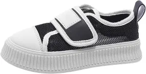 Boys Girls Mesh Hollow Sport Shoes Toddler Adjustable Strap Sports Casual Breathable Sneakers Tennis Shoes