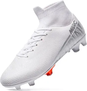 Boys Girls Soccer Cleats Kids Athletic Football Shoes Professional Training Sneakers
