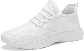 BXYJDJ Walking Shoes for Men Casual Sneakers Slip on Tennis Running Shoes for Male Workout Gym Lightweight Breathable Jogging Mesh