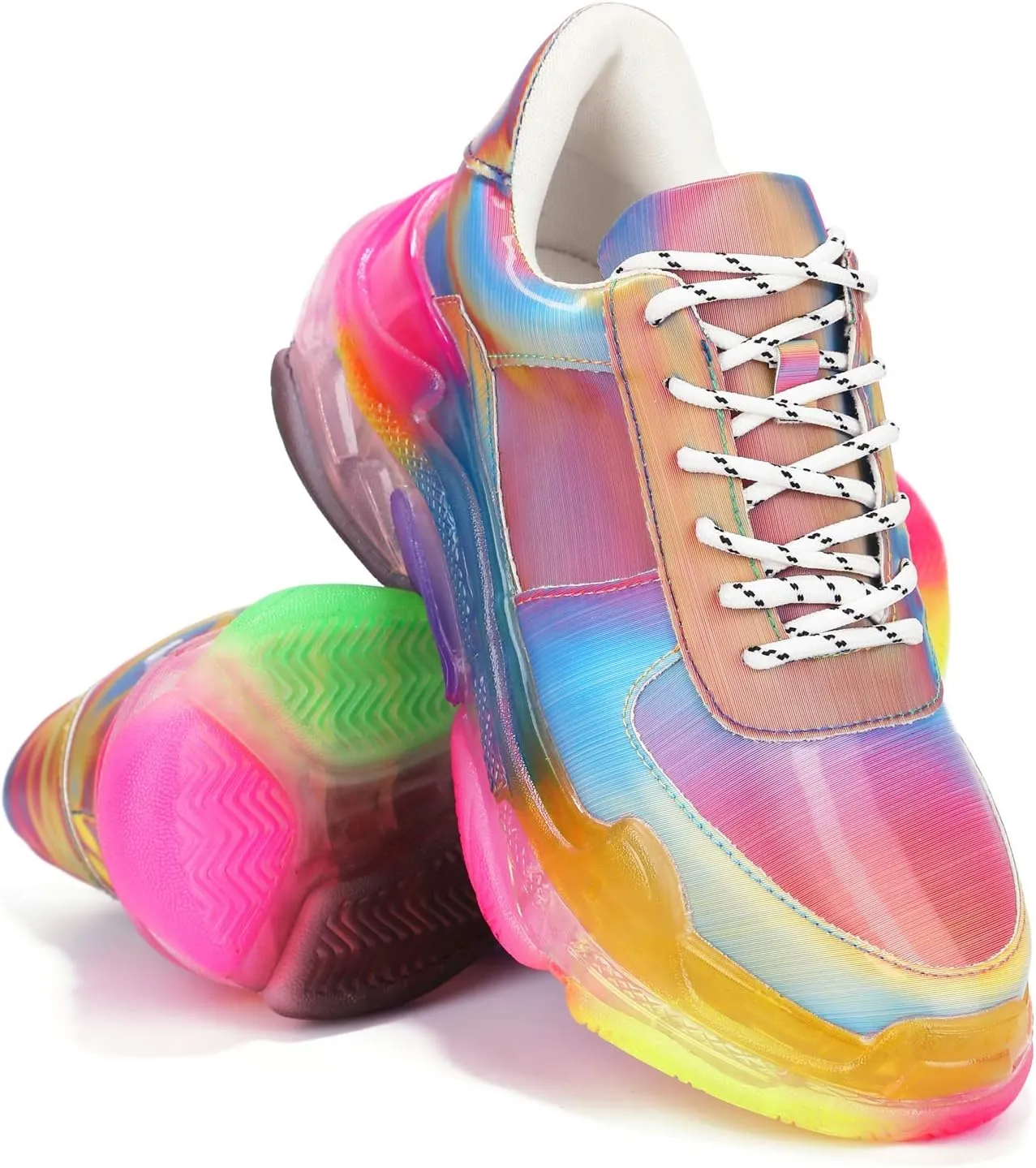 CAPE ROBBIN Womens Casual Lace Up Sneaker