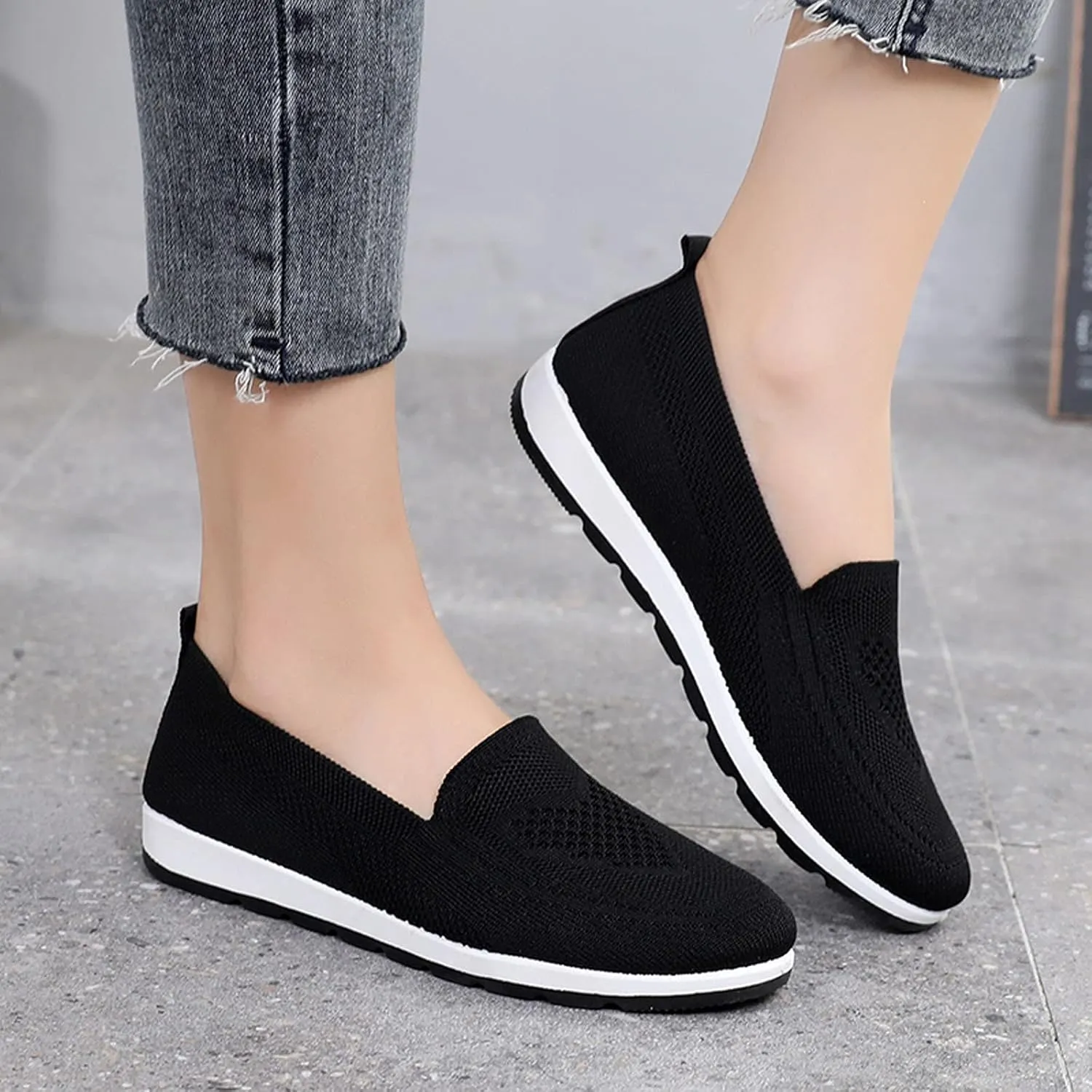 Casual Sneakers for Women Waterproof Boots for Women Casual Breathable Tennis Shoes Work Shopping Travel
