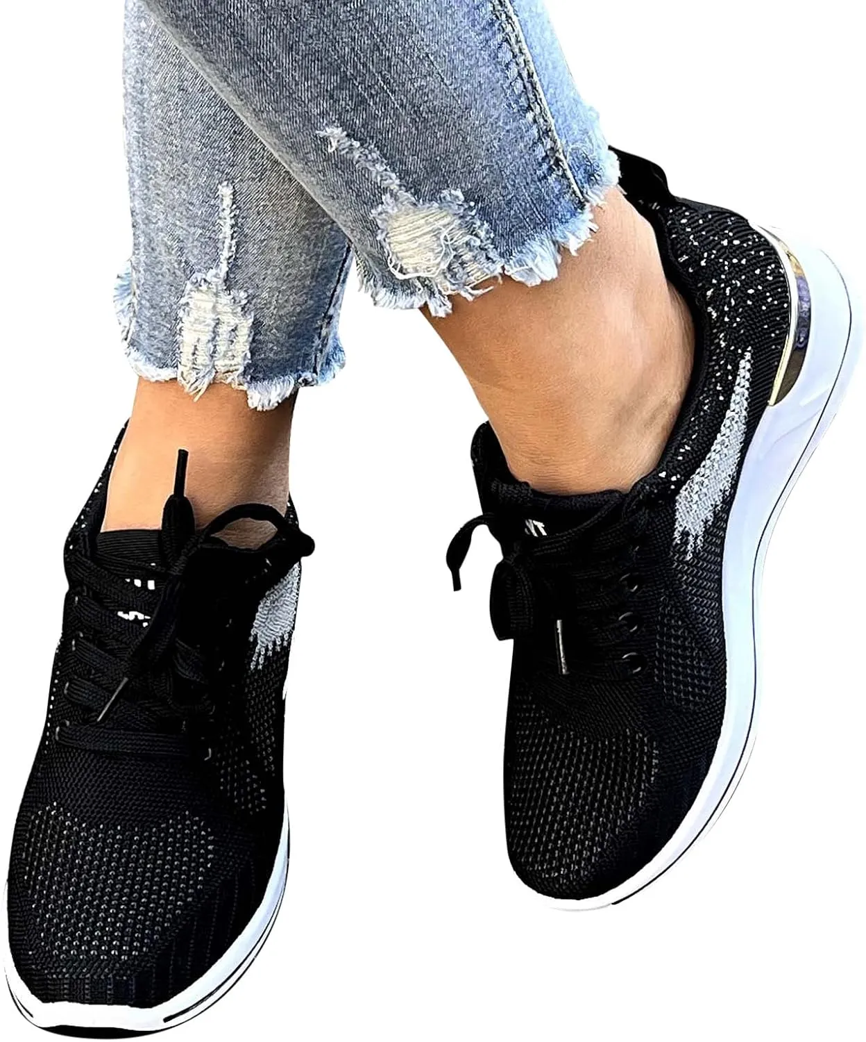 Casual Sneakers for Women Women Shoes Dressy Comfortable Breathable Mesh Shoes for Gym Workout Sports