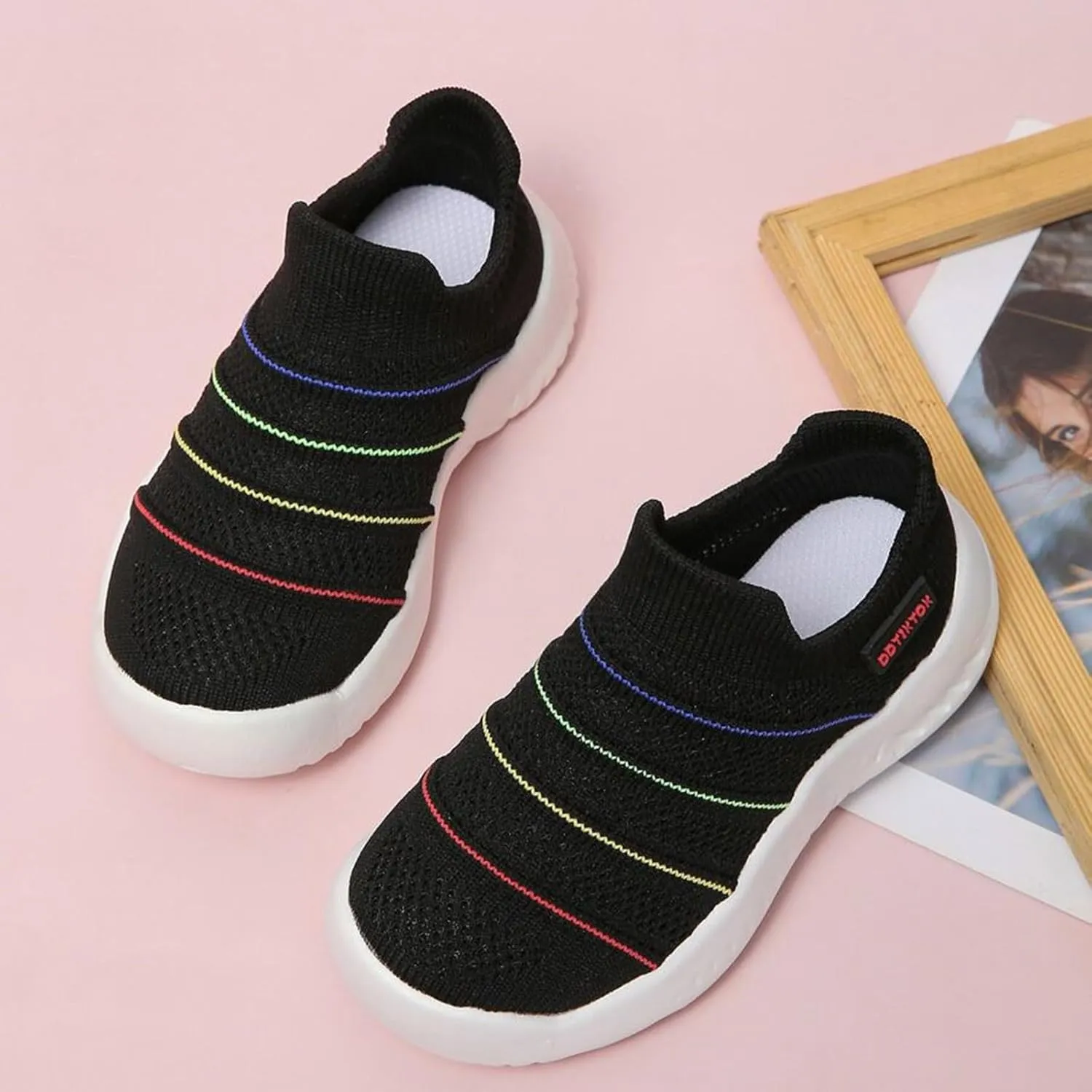 Cathalem Sneakers for Girls Boys Sneakers Baby Toddler Soft Up Lace Kids Infant Sneakers Shoes Baby Tennis Shoes