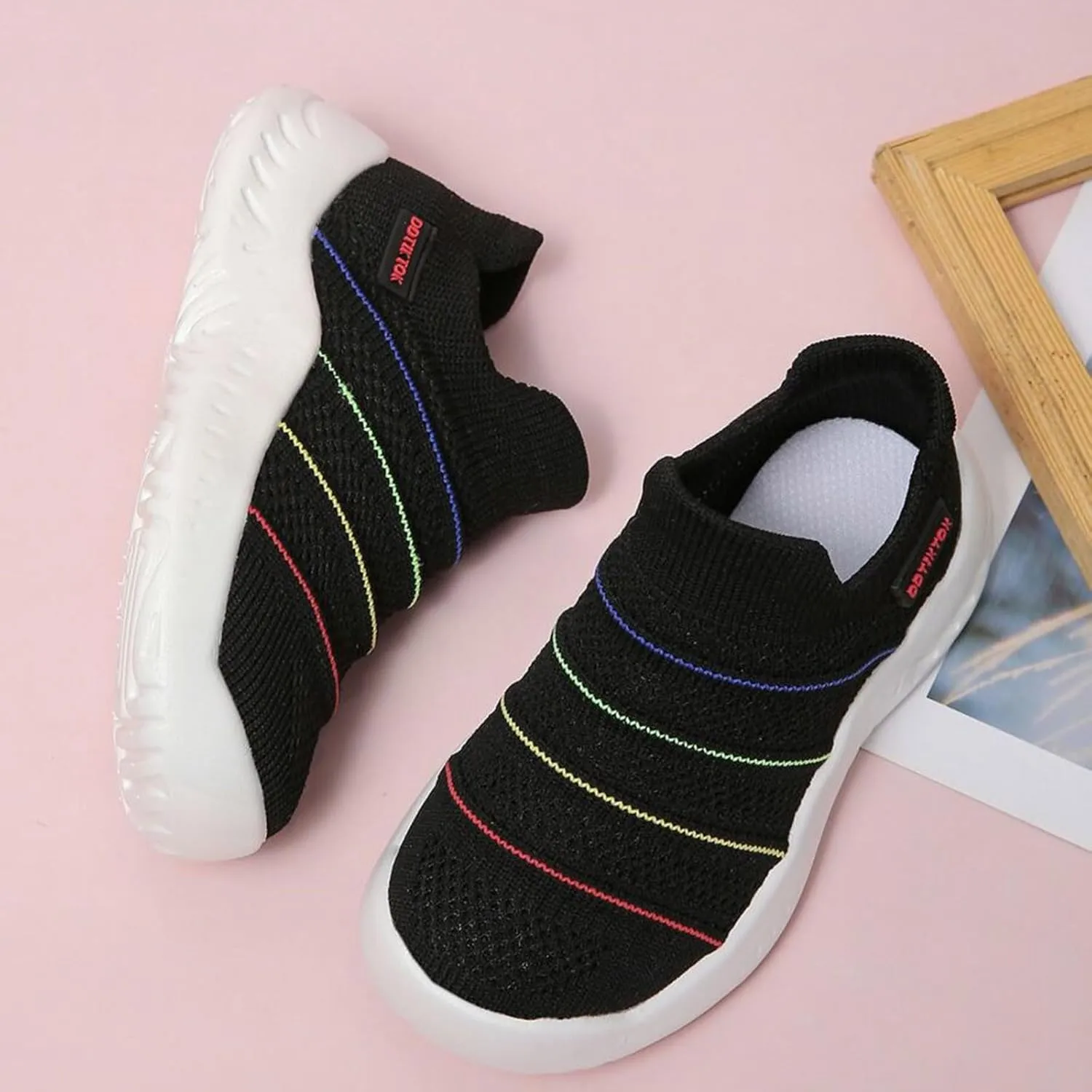 Cathalem Sneakers for Girls Boys Sneakers Baby Toddler Soft Up Lace Kids Infant Sneakers Shoes Baby Tennis Shoes