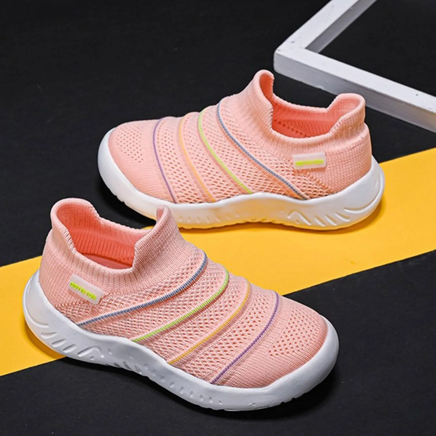 Cathalem Sneakers for Girls Boys Sneakers Baby Toddler Soft Up Lace Kids Infant Sneakers Shoes Baby Tennis Shoes