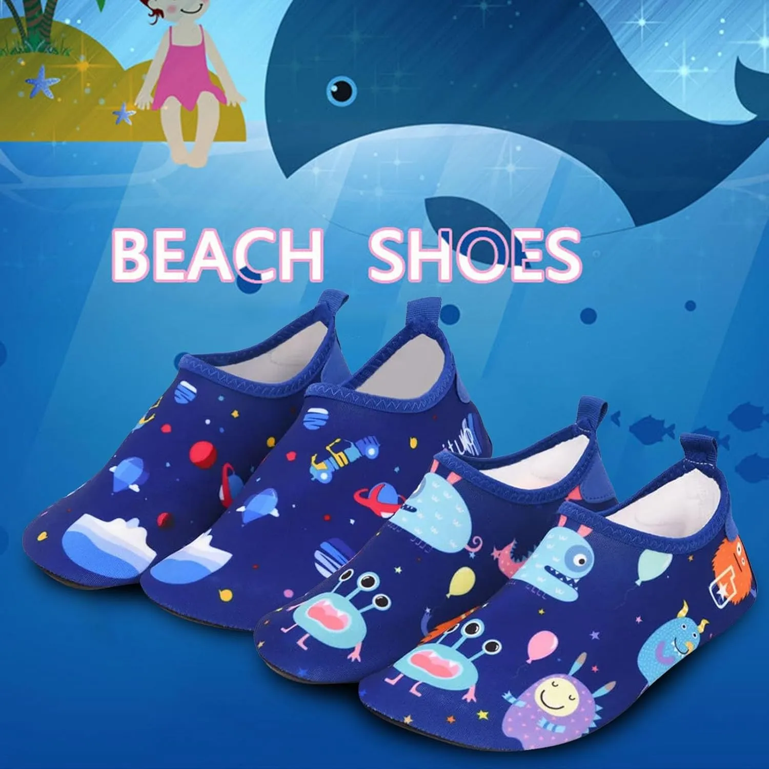 Cathalem Watershoes for Girls Boys, Children's Casual Shoes Girls Leather Soft Up Lace Sneakers Tennis Shoes for Kids