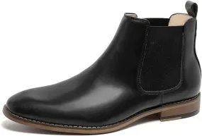 Cestfini Chelsea Boots Men Classic Elastic Dress Boots Casual Men's Chelsea Ankle Boots