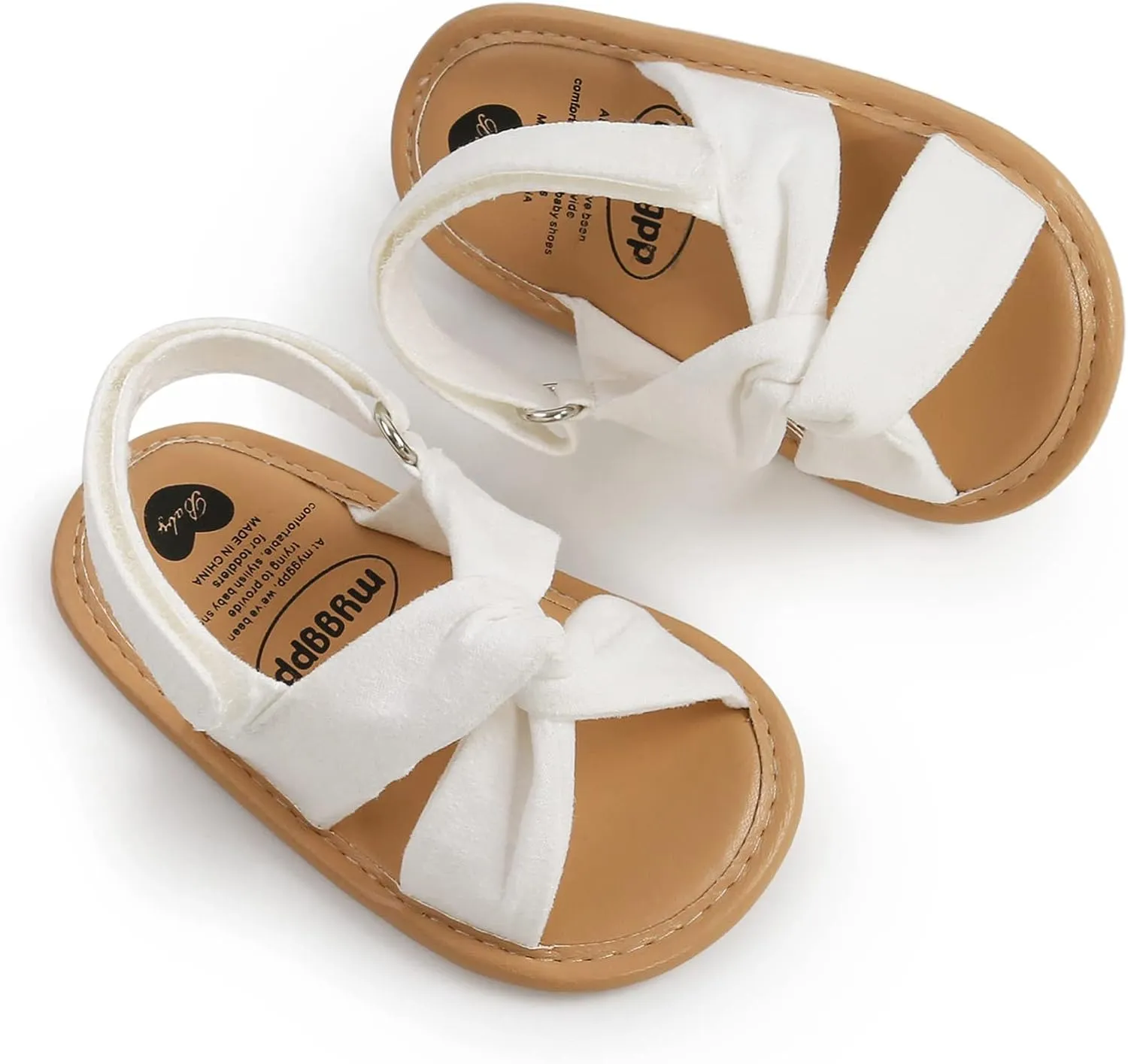 Childrens Flat Wide Sandals Open Toe Adjusted Buckle Strap Shoes Baby Boys Girls Kids Summer Cork Footbed Sandals