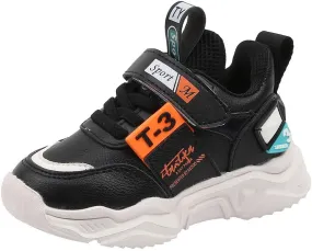 Childrens Outdoor Sneakers Sole Padded Non Slip Sport Shoes Basketball Athletic Lightweight Comfy Sneakers for Boys
