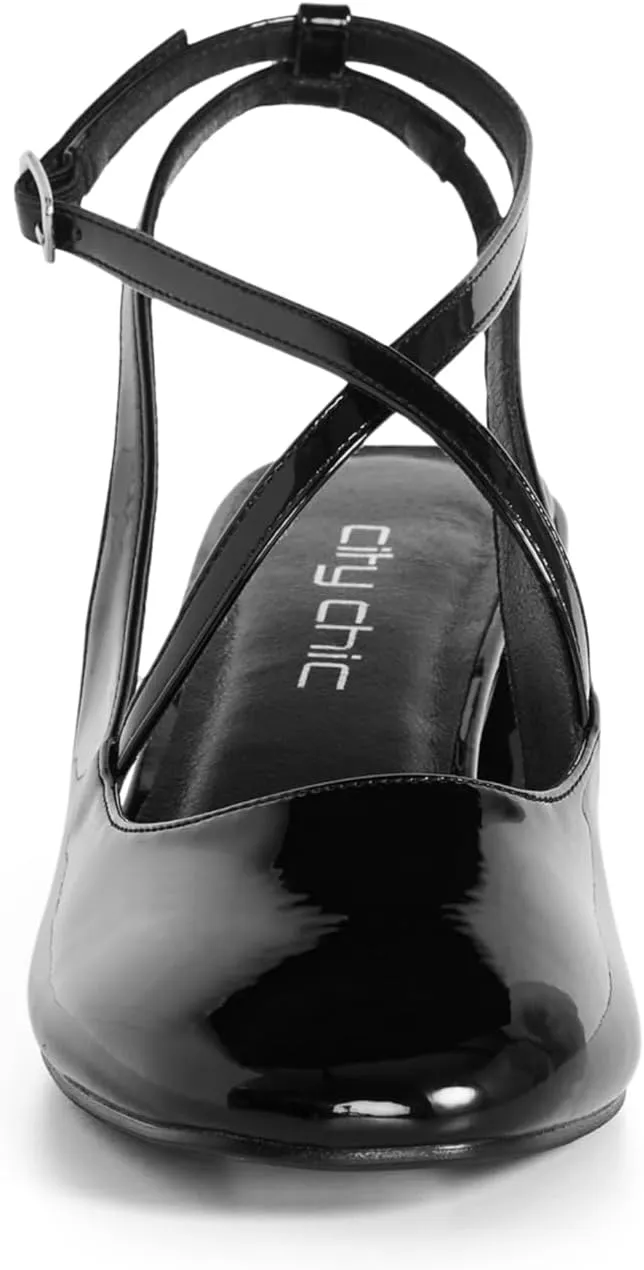 City Chic Plus Size Heel-Wide FIT Luna