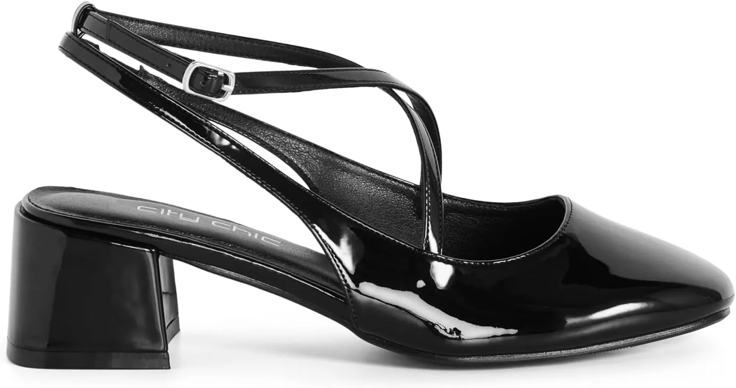 City Chic Plus Size Heel-Wide FIT Luna