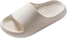 Cloud Slides Non-Slip Pool Beach Bathroom Travel Slippers Non Slip Summer Bathroom Indoor House Slippers with Drain Holes