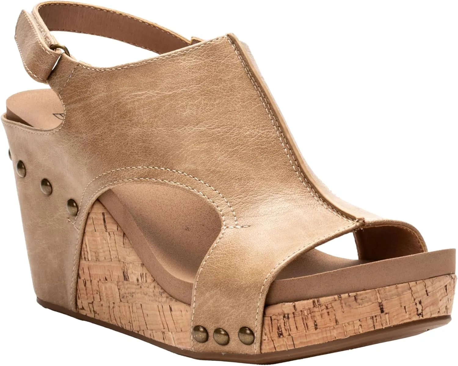 Corkys Footwear Tiffanee Womens 3" Wedge