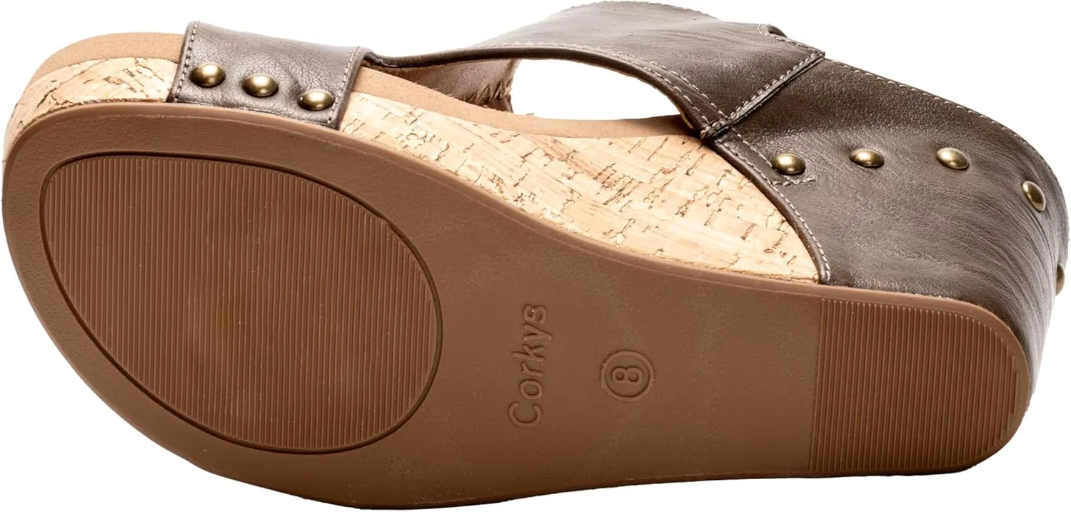 Corkys Footwear Tiffanee Womens 3" Wedge