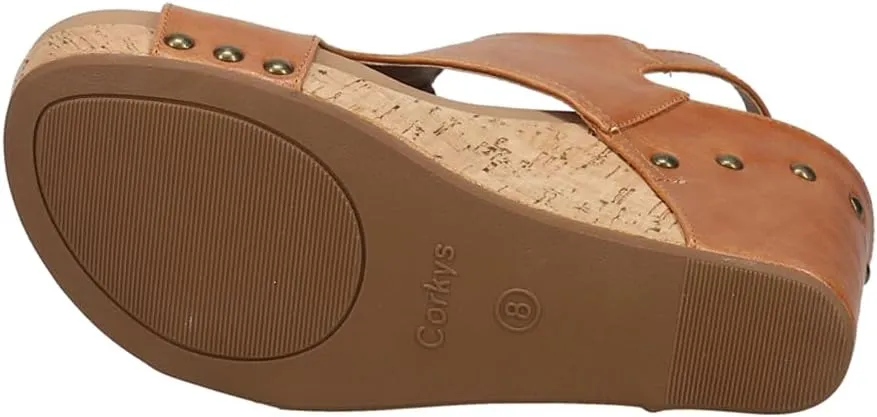 Corkys Footwear Tiffanee Womens 3" Wedge