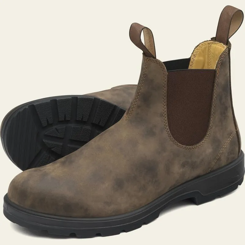 Cowboy Boots Men Boots Casual Work Boots Traditional Embroidered Low Heel Stitching Country Boot Western Boot