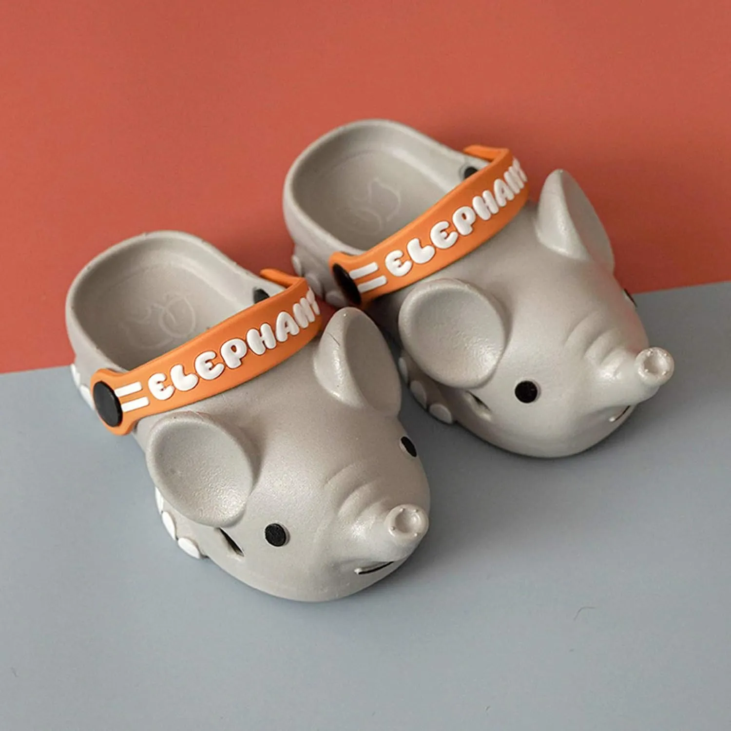 Cute Plush Non-Slip Slippers Girls Toddler Elephant Baby Cartoon Kids Boys Shoes Animal Kids Shoes Slides