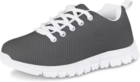 Dellukee Girls Shoes Cute Solid Color Polka Dot Running Walking Sports Sneakers