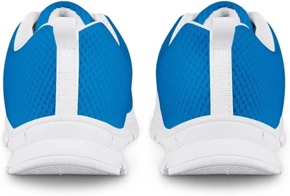 Dellukee Girls Shoes Cute Solid Color Polka Dot Running Walking Sports Sneakers