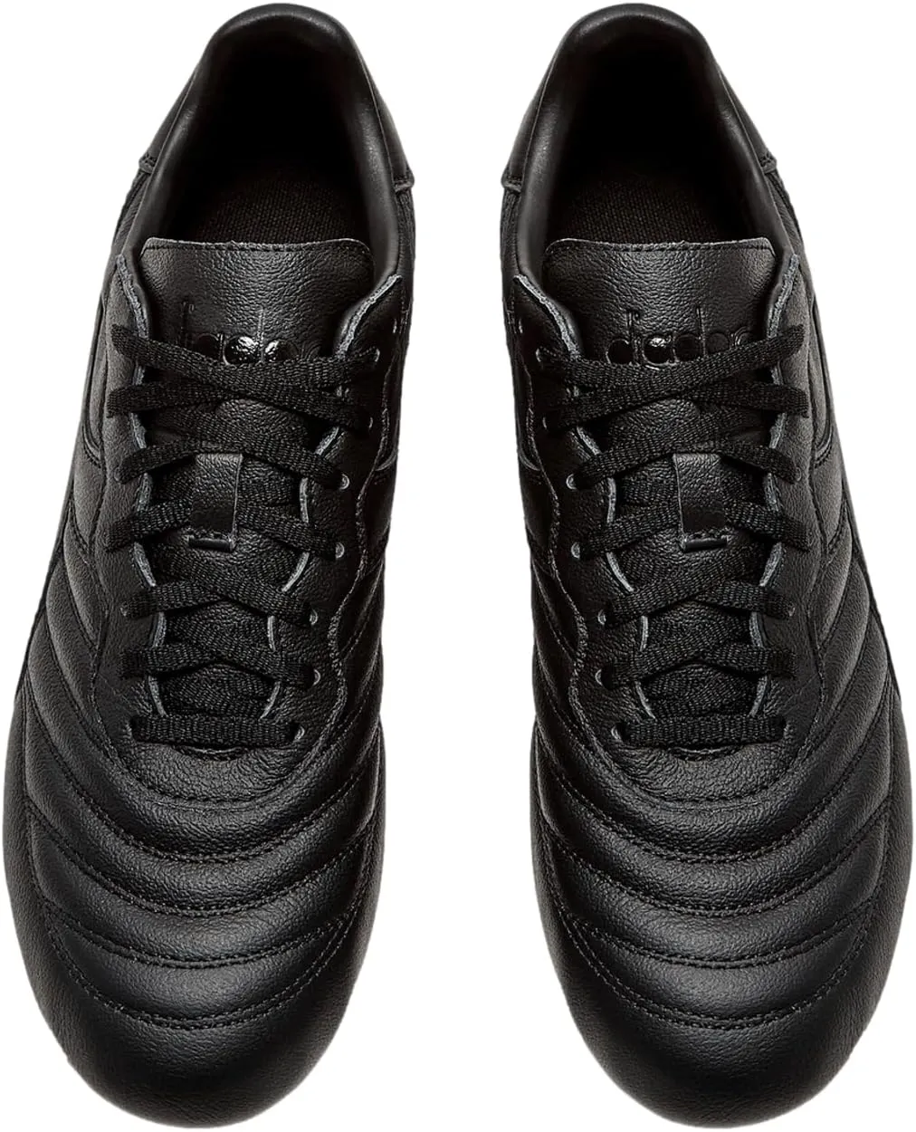 Diadora Brasil GR LT  MDPU - Premium Leather Water Resistant Soccer Cleats with Firm Ground Sole and Classic Silhouette