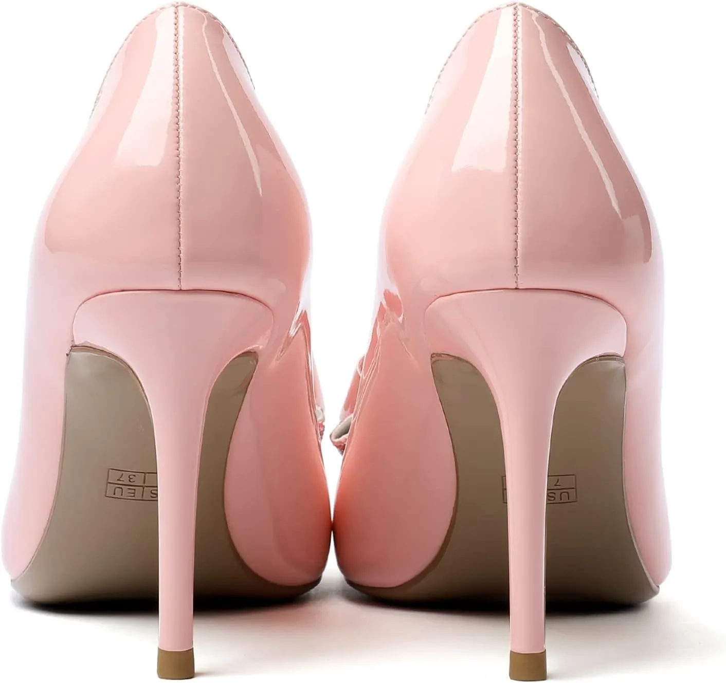 Eldof Women's Round Toe Pumps Slip On Heels with Bowknots Comfort Chic Cute Heeled Shoes for Party Evening Dress
