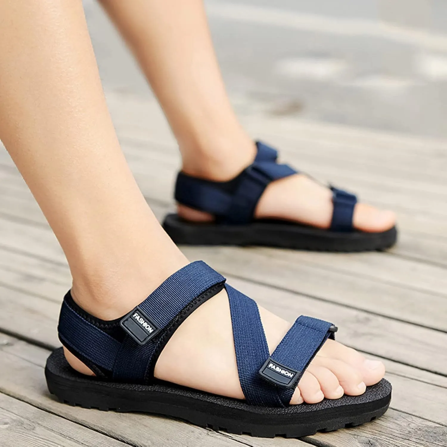 Fashion Casual Beach Breathable For Men Slipper Garden Outdoor Sports Driving Buffet Sandals