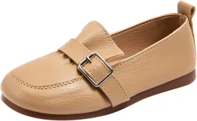 Fashion Spring Summer Children's Casual Shoes Girls' Leather Shoes Flat Sole Soft Comfortable Toddler 6 Shoes Girls