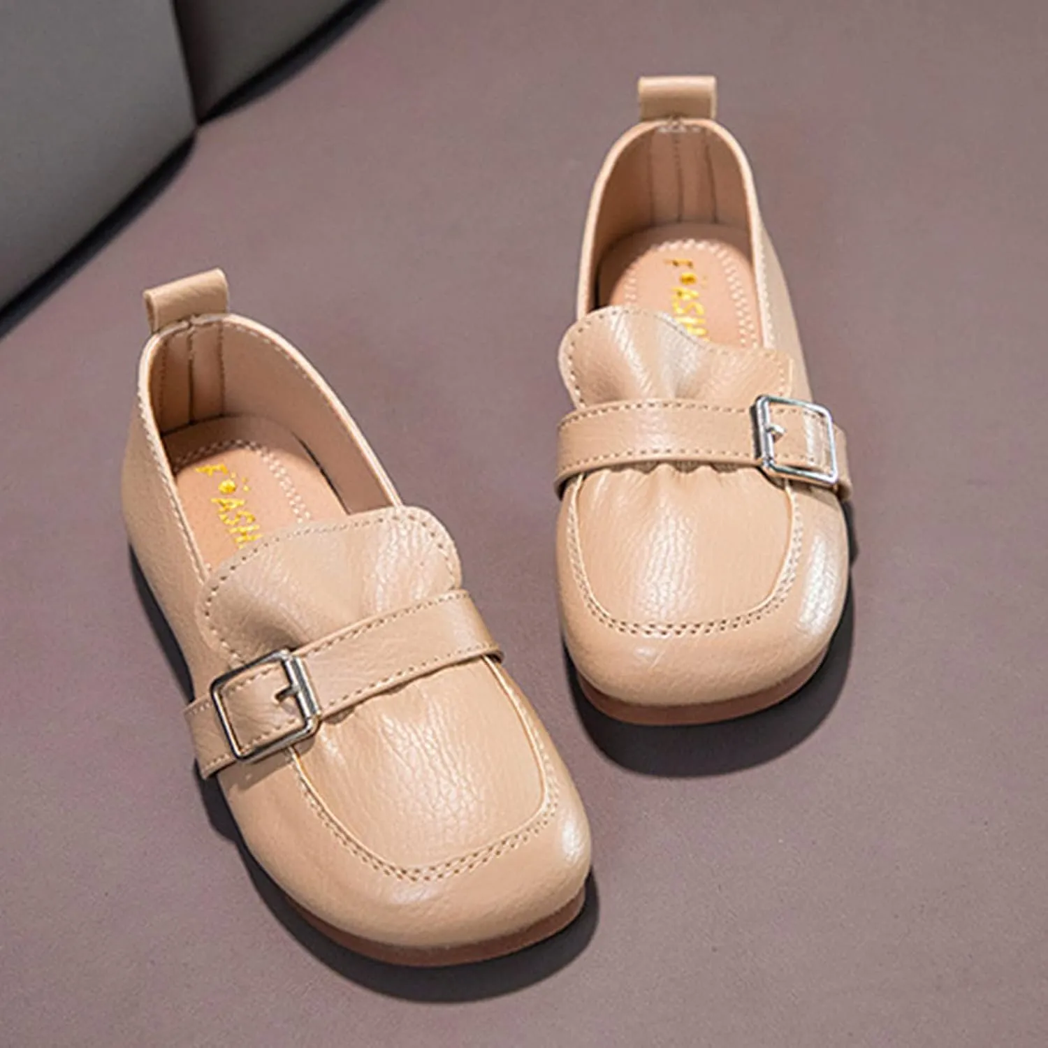 Fashion Spring Summer Children's Casual Shoes Girls' Leather Shoes Flat Sole Soft Comfortable Toddler 6 Shoes Girls