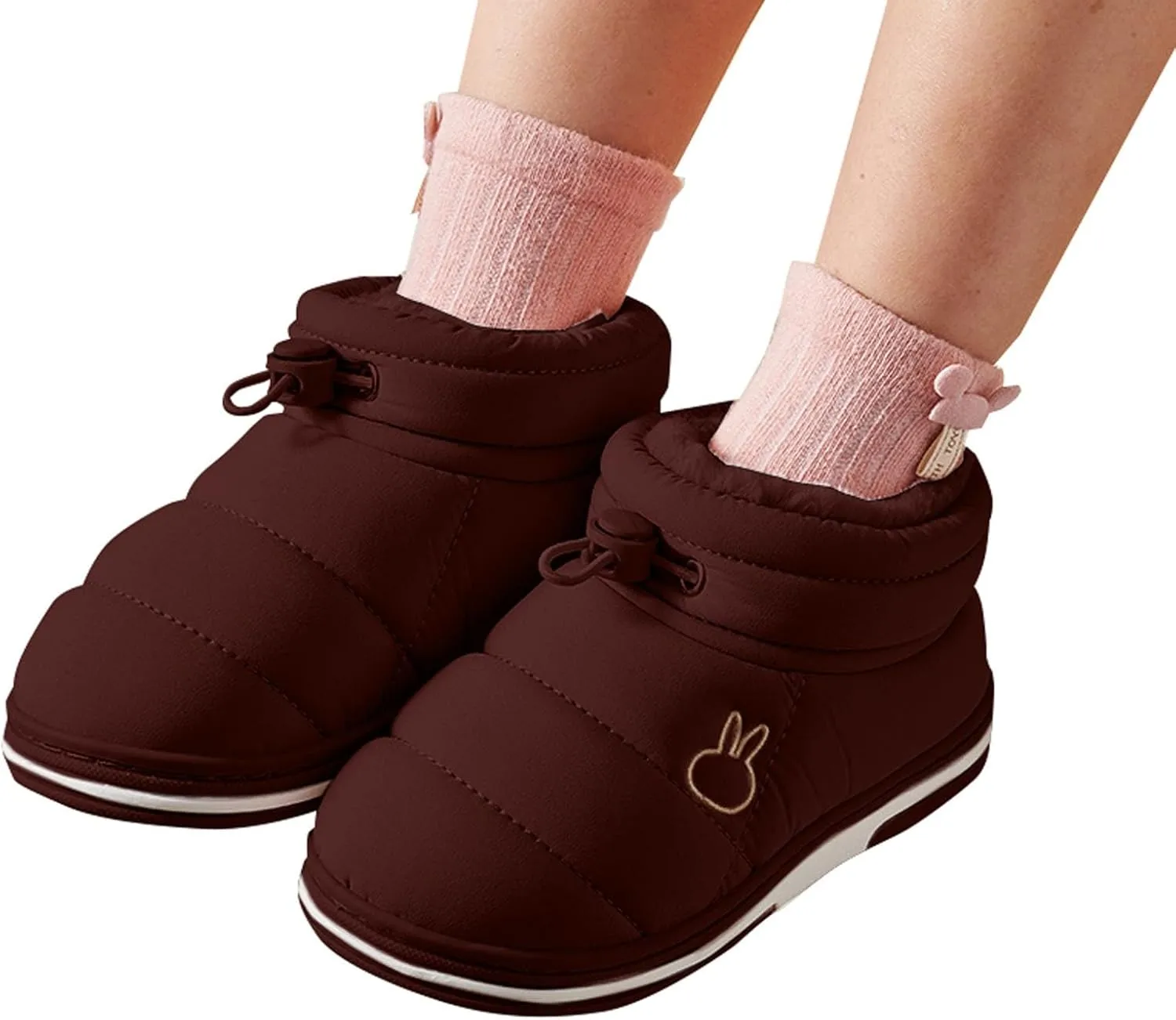 Fashion Winter Children Boots Children Ankle Boots Flat Bottom Non Slip Round Toe Solid Side Zipper Kids Warm Boots