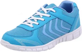 Fashion Womens Sneakers Breathable Mesh Running Walking Shoes